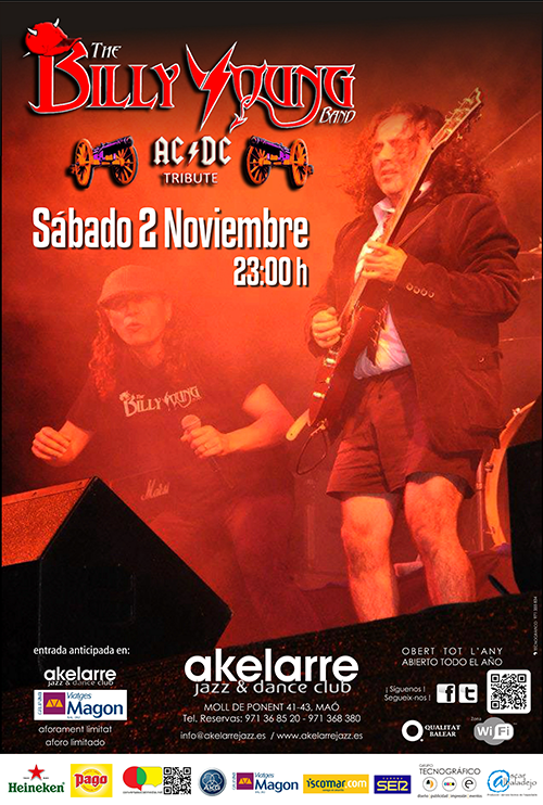 The Billy Young Band, un tributo a AC/DC